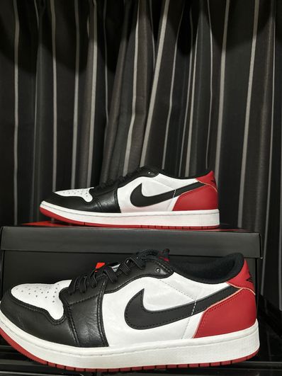 Nike Air Jordan 1 Retro Low OG "Black Toe"