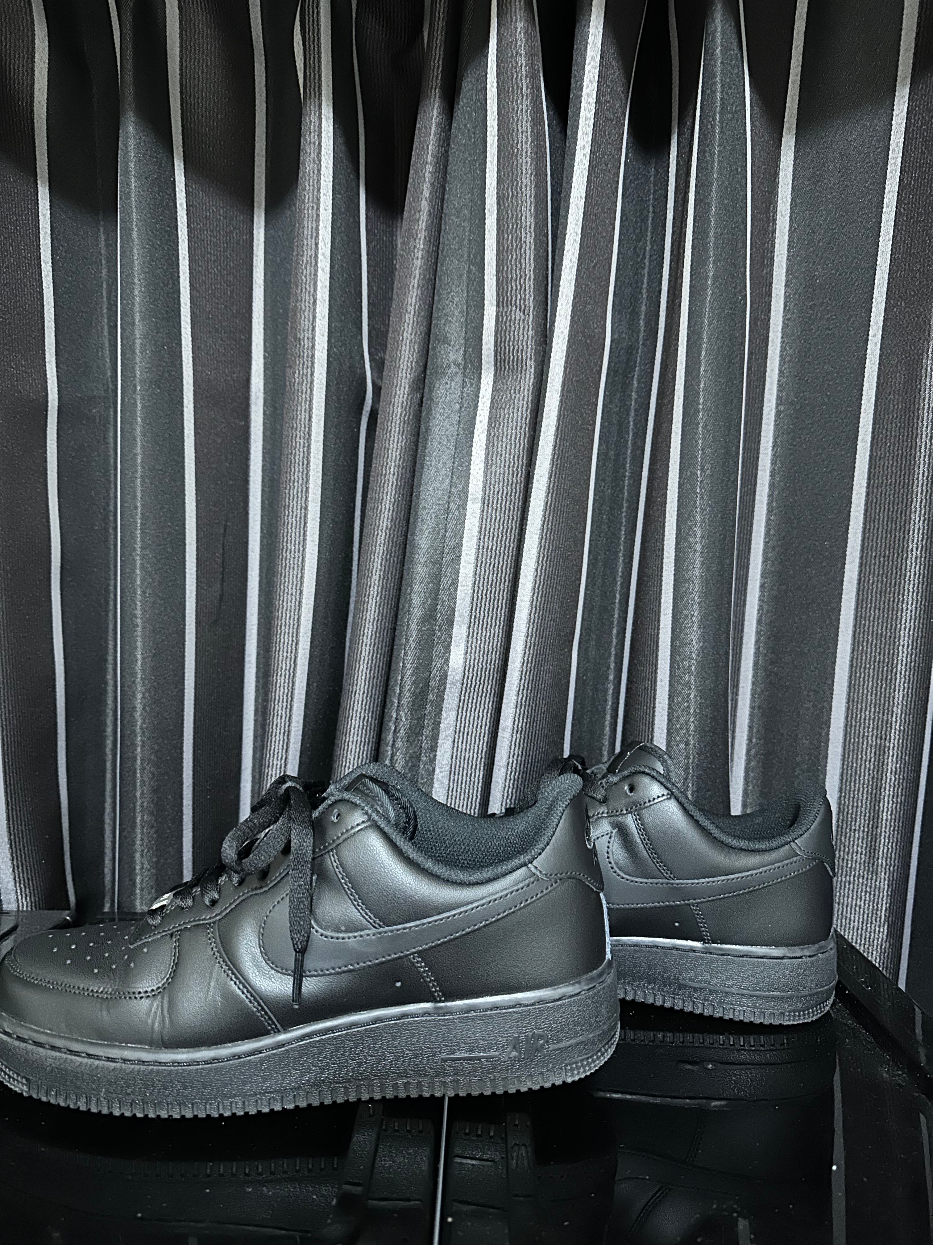 Nike Air Force 1 Low '07 "Black/Black"