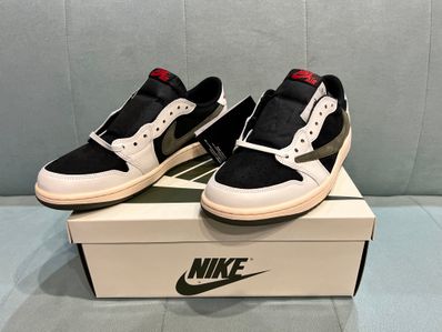 Travis Scott × Nike Women's Air Jordan 1 Low OG "Medium Olive"