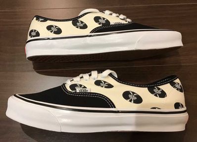 WACKO MARIA × Vans Vault OG Authentic LX "Classic White-Records"