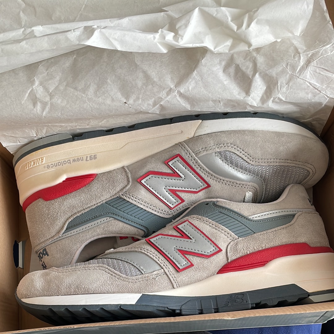 New Balance 997 "Grey/Red"