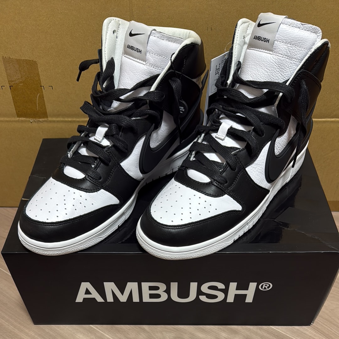 アンブッシュ × ナイキ ダンク ハイ "ブラック"
