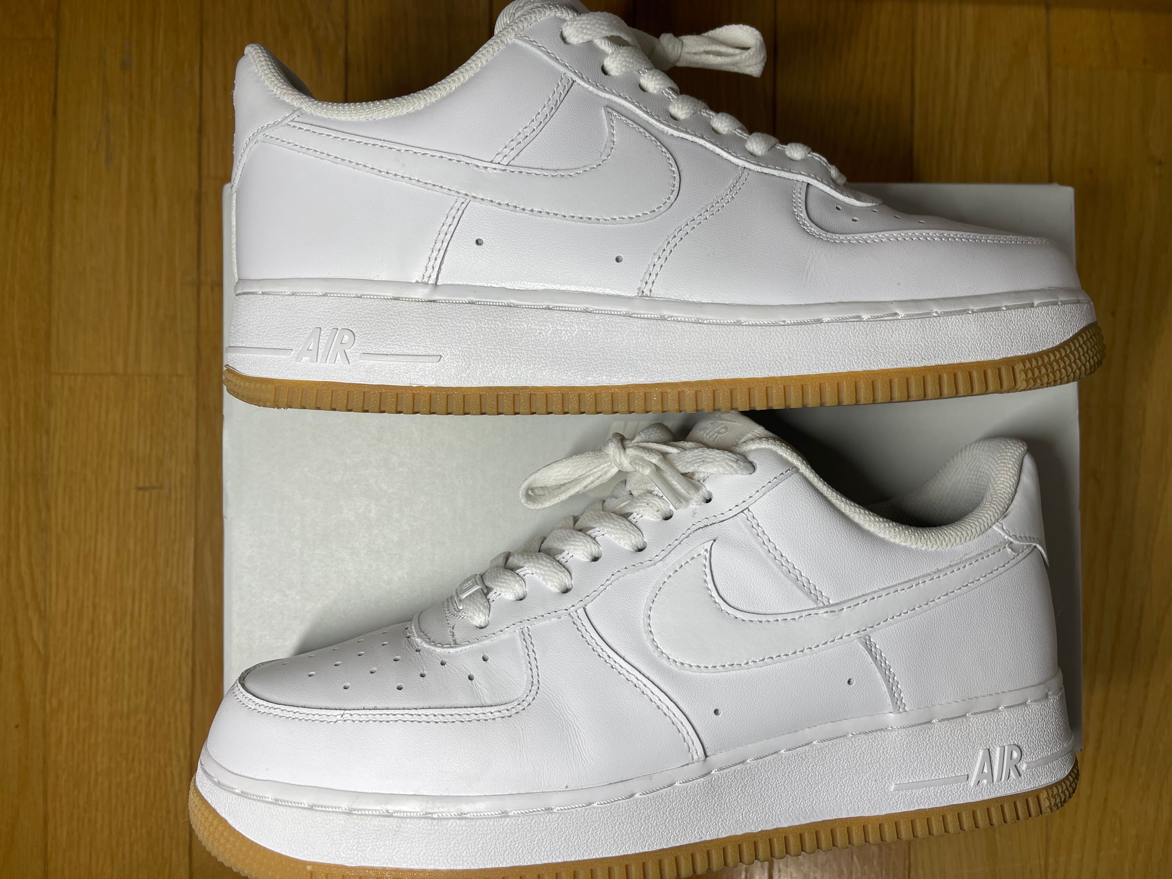 Nike Air Force 1 Low "White/Gum"