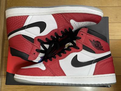 Spiderman × Nike Air Jordan 1 Origin Story "Gym Red/White/Photo Blue/Black"