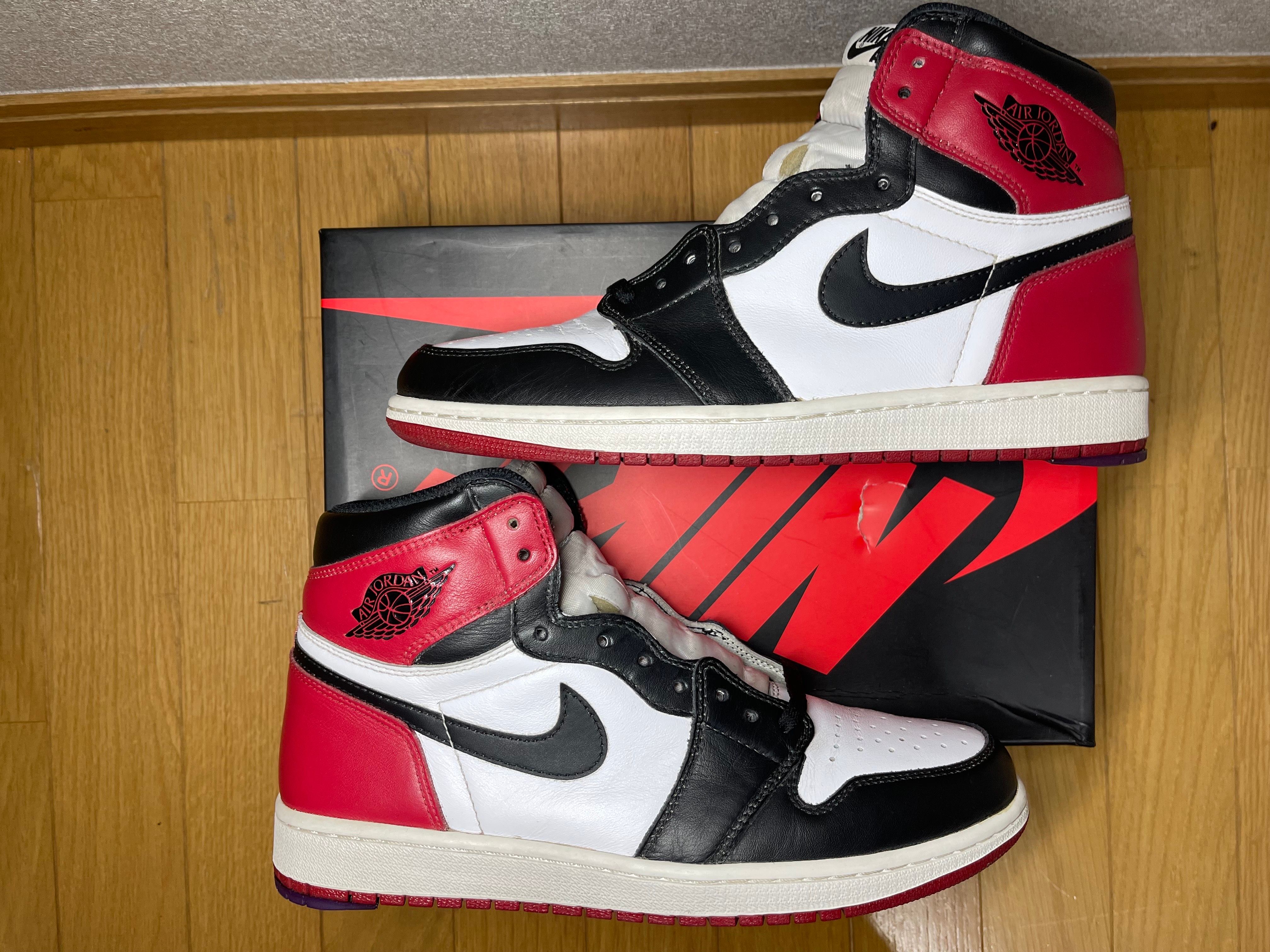 Nike Air Jordan 1 Retro High OG "Black Toe"(2016)