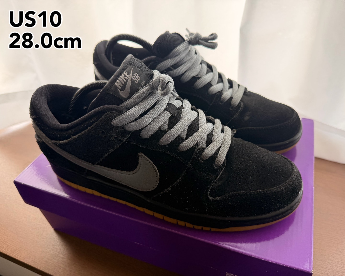 Nike SB Dunk Low Pro "Black/Fog"