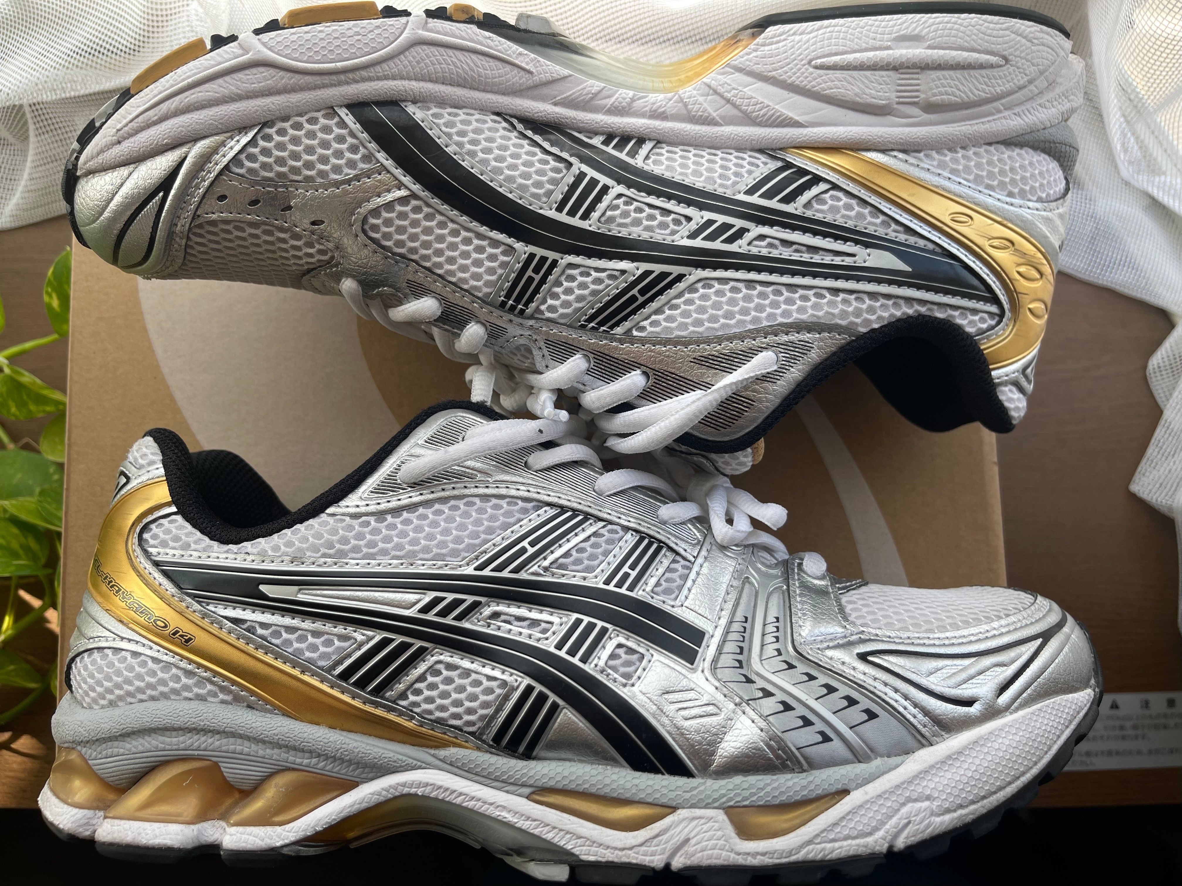 Asics Gel-Kayano 14 "White/Pure Gold"