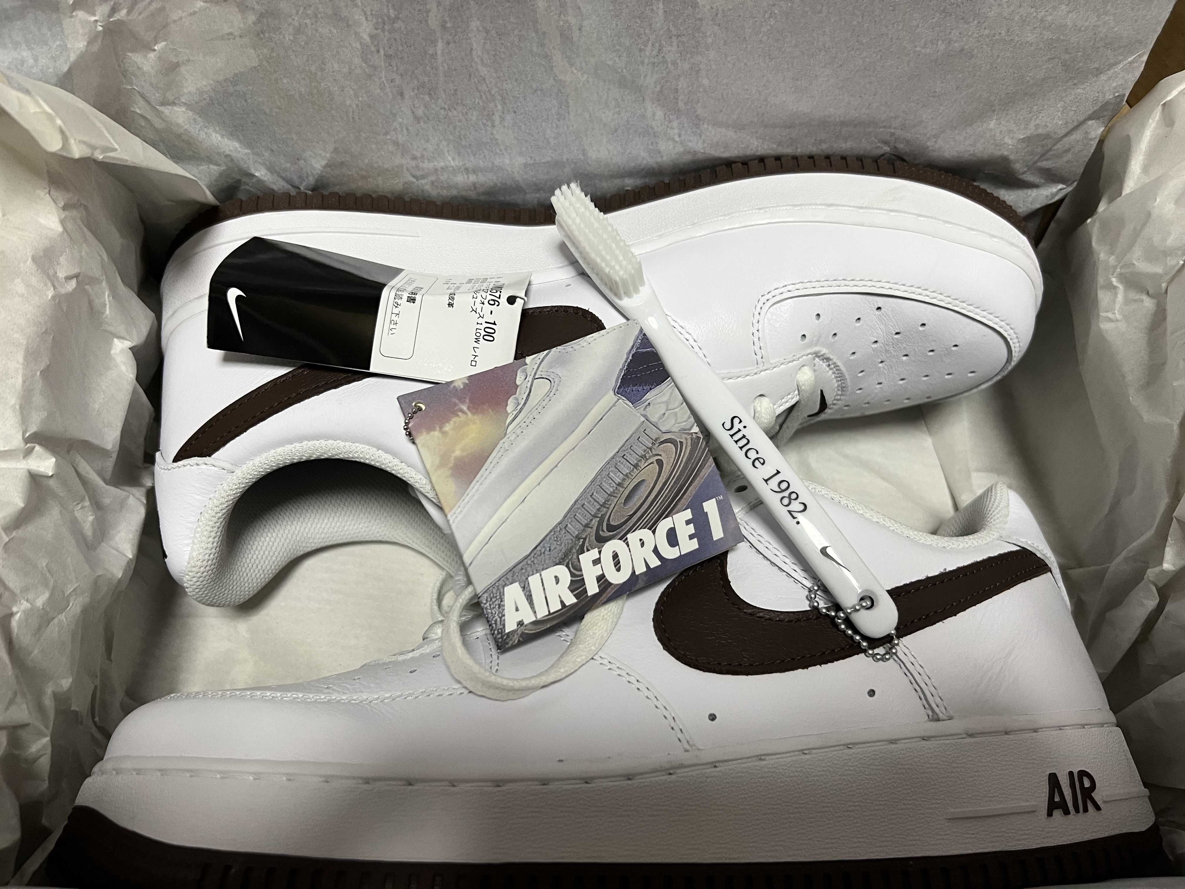 Nike Air Force 1 Low Retro Color of the Month "Chocolate/White"