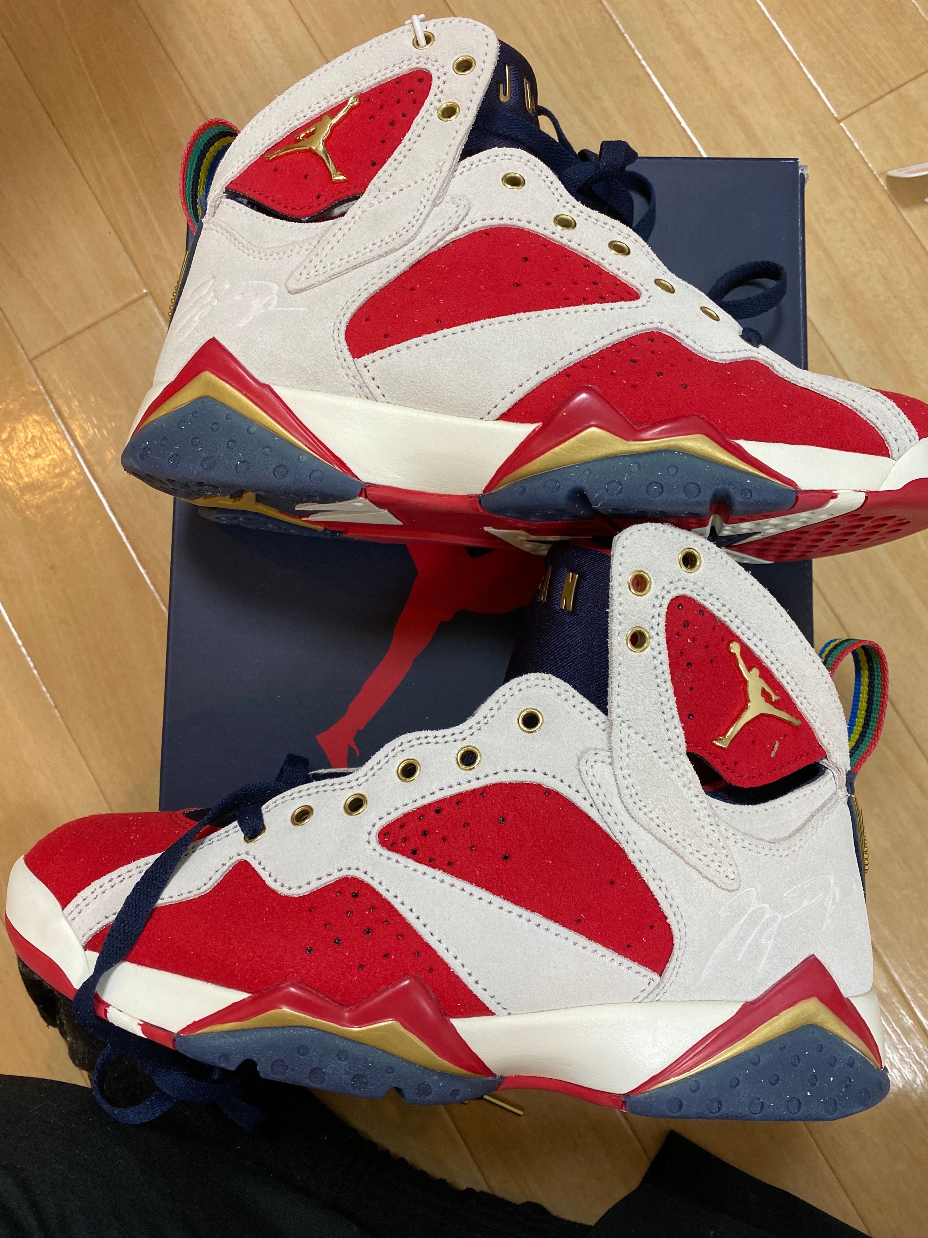Trophy Room × Nike Air Jordan 7 "True Red and Obsidian"