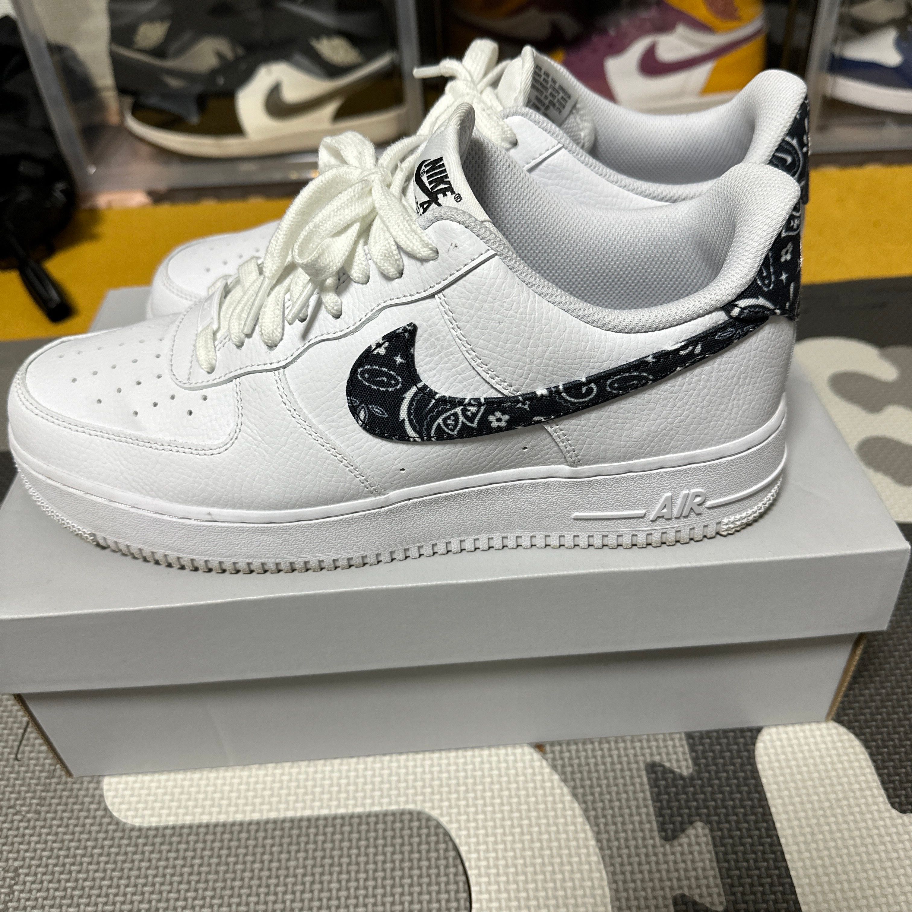 Nike Women's Air Force 1 Low '07 Essential "Black Paisley"