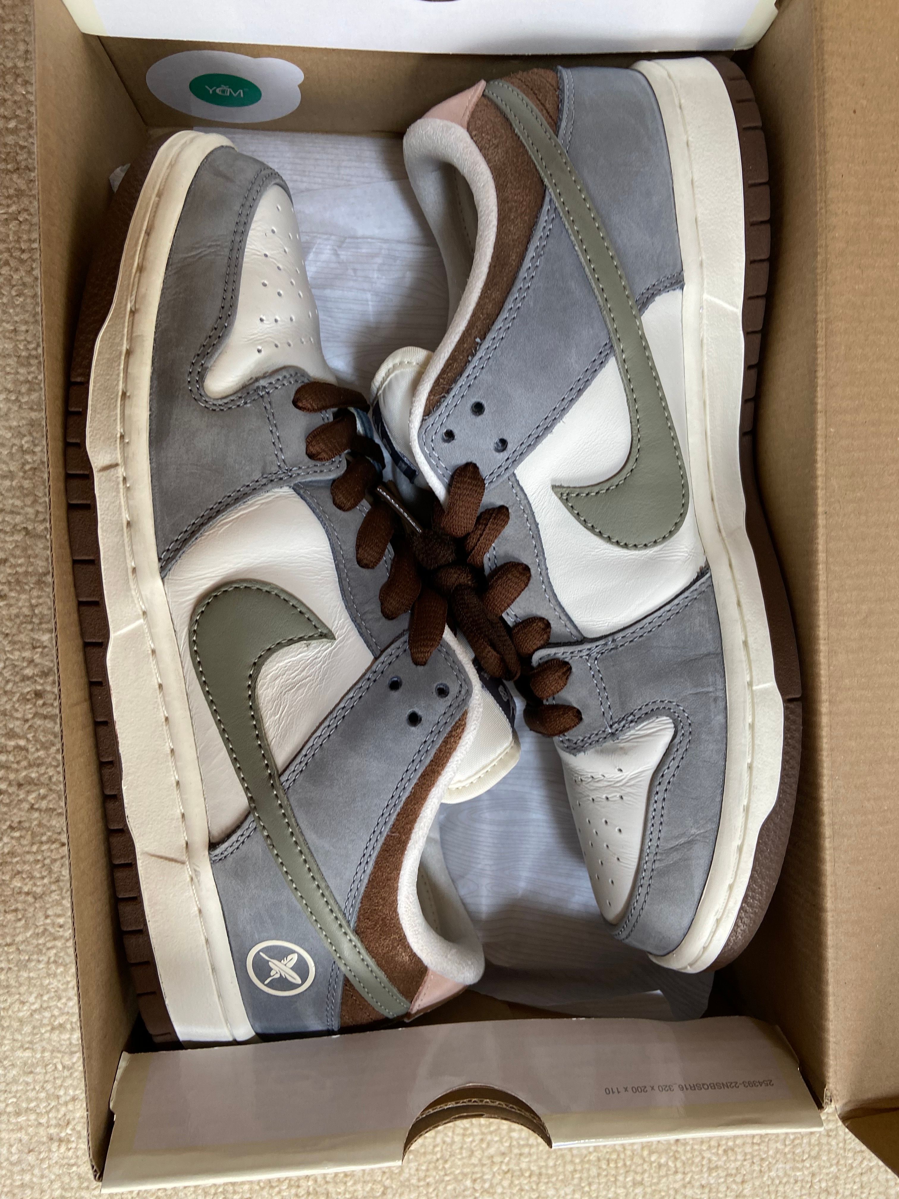 堀米 雄斗(Yuto Horigome) × Nike SB Dunk Low Pro QS "Wolf Grey"