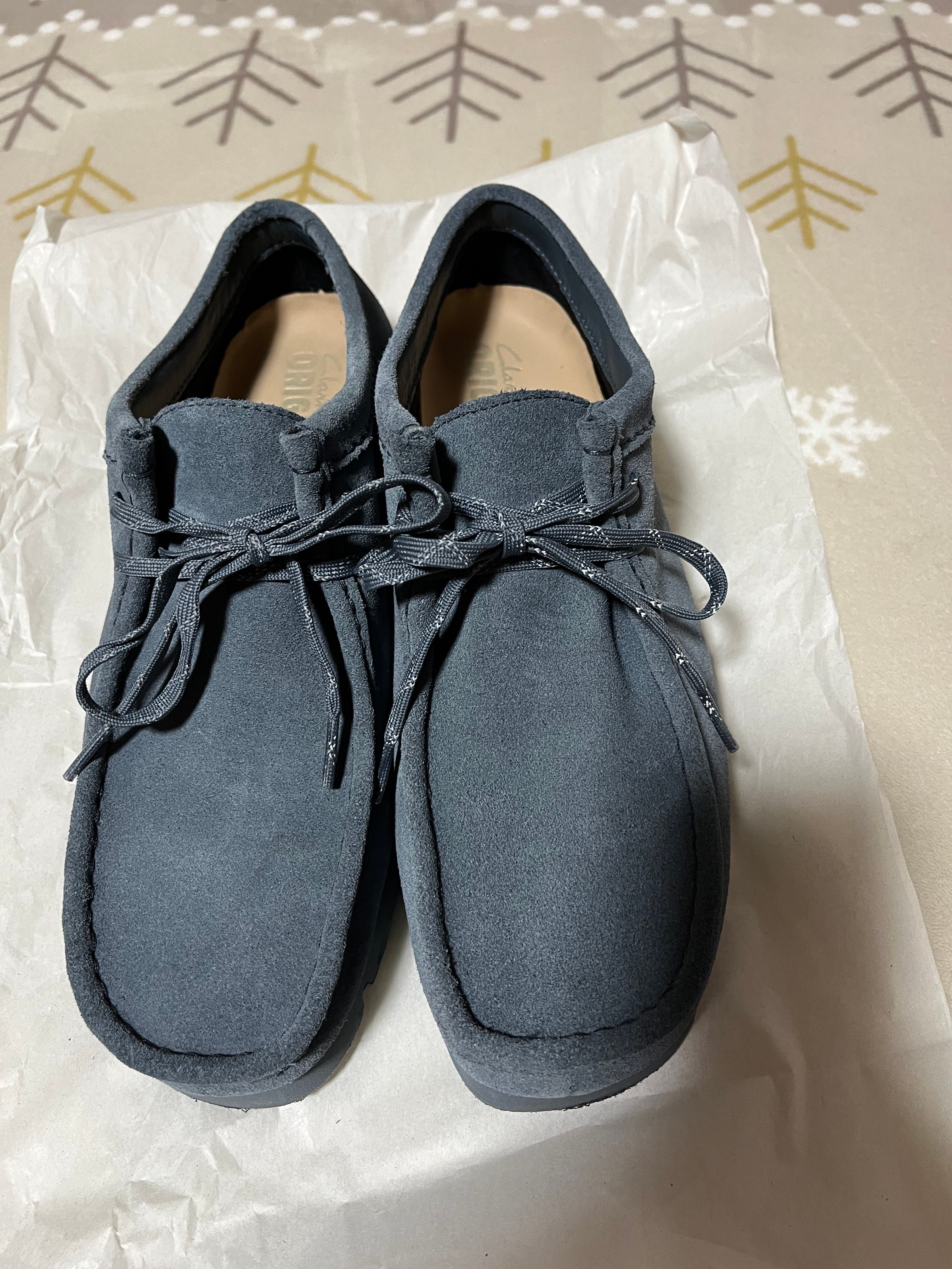 Clarks Wallabee GORE-TEX "Blue/Grey Suede"