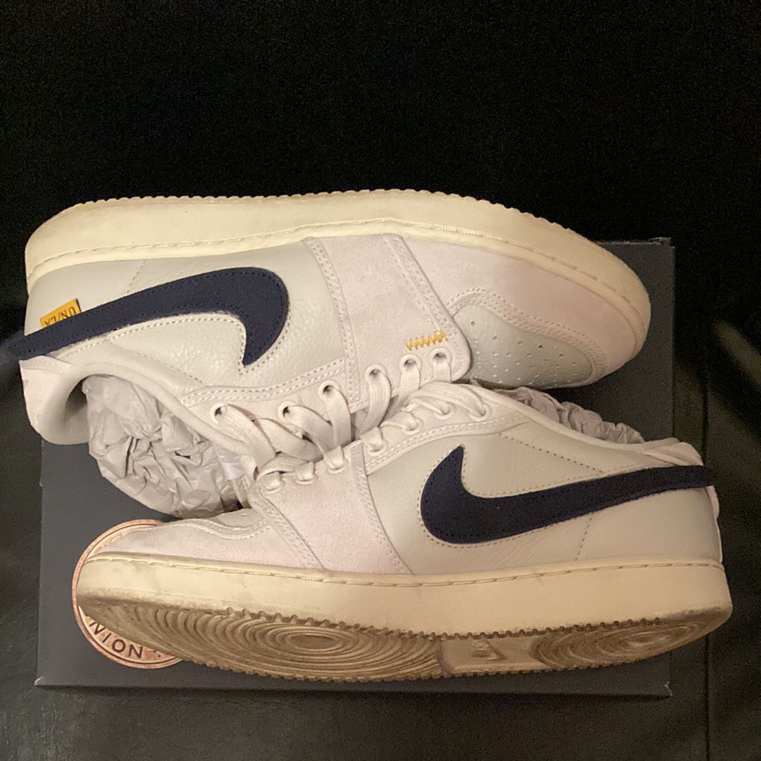 UNION × Nike Air Jordan 1 Low KO "Sail Leather"