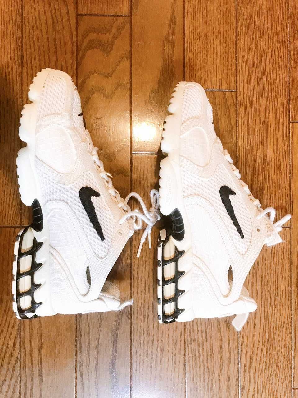 Stussy × Nike Air Zoom Spiridon CG 2 "Fossil/Black"