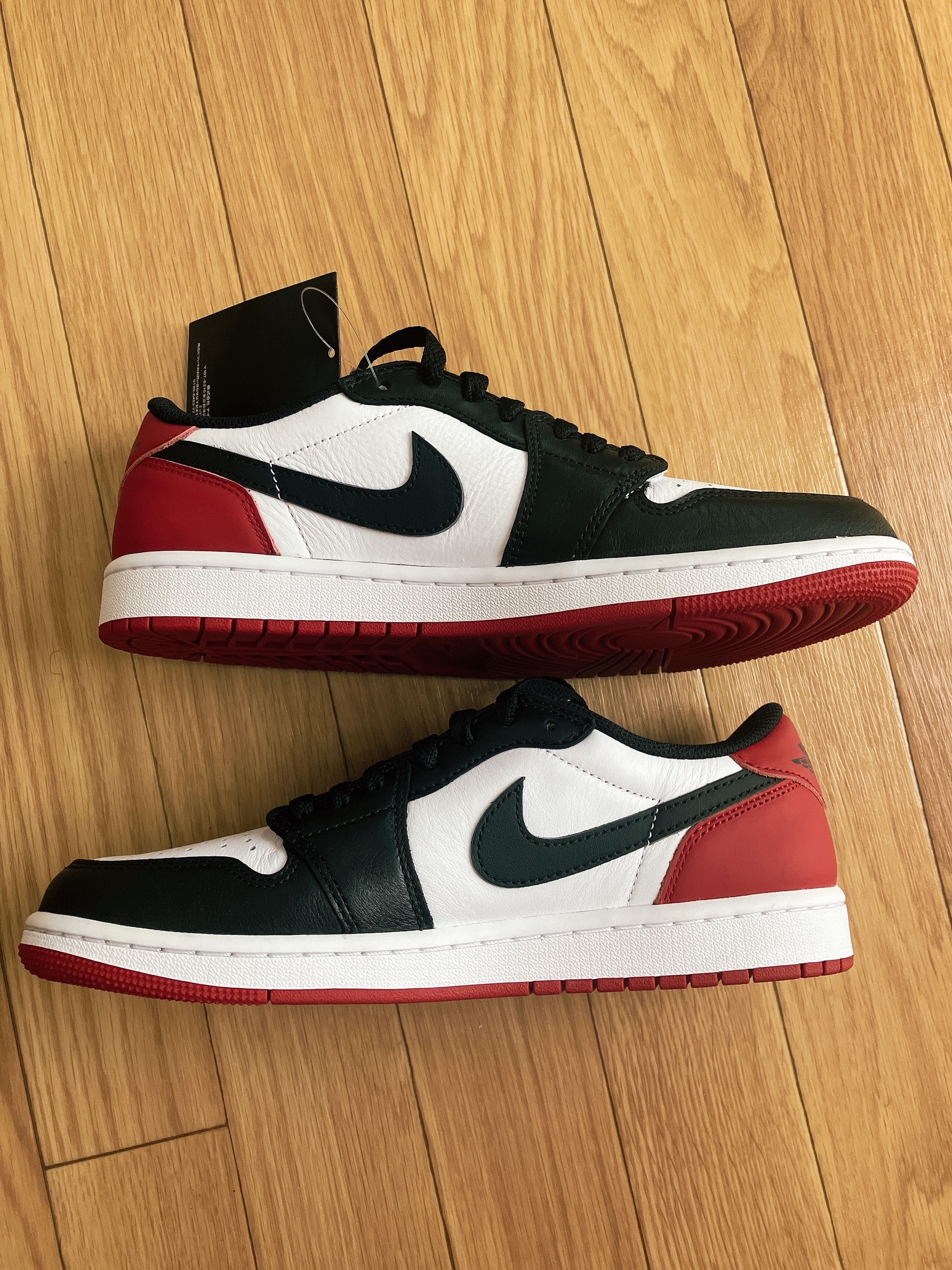 Nike Air Jordan 1 Retro Low OG "Black Toe"