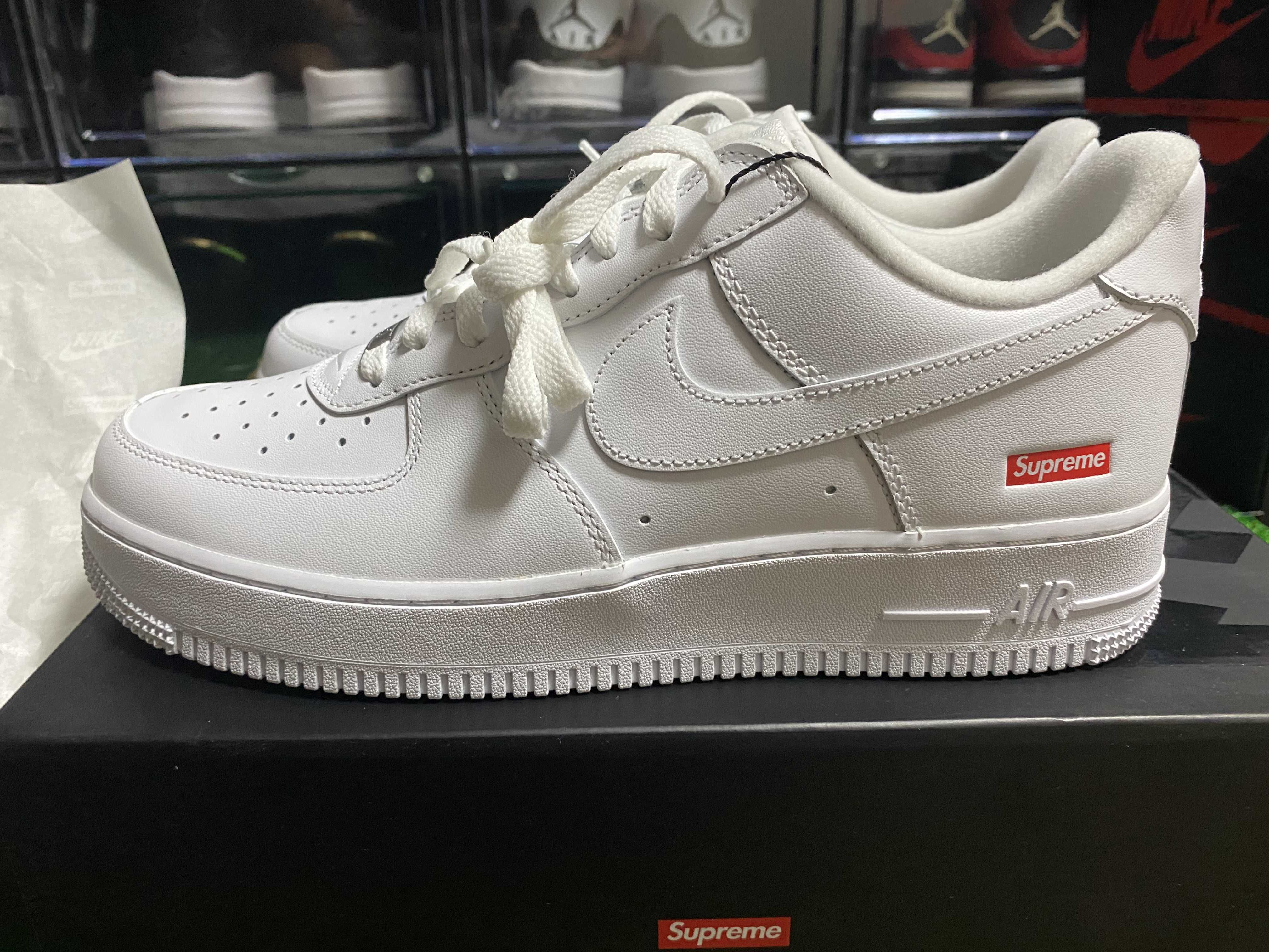 Supreme × Nike Air Force 1 Low "White"