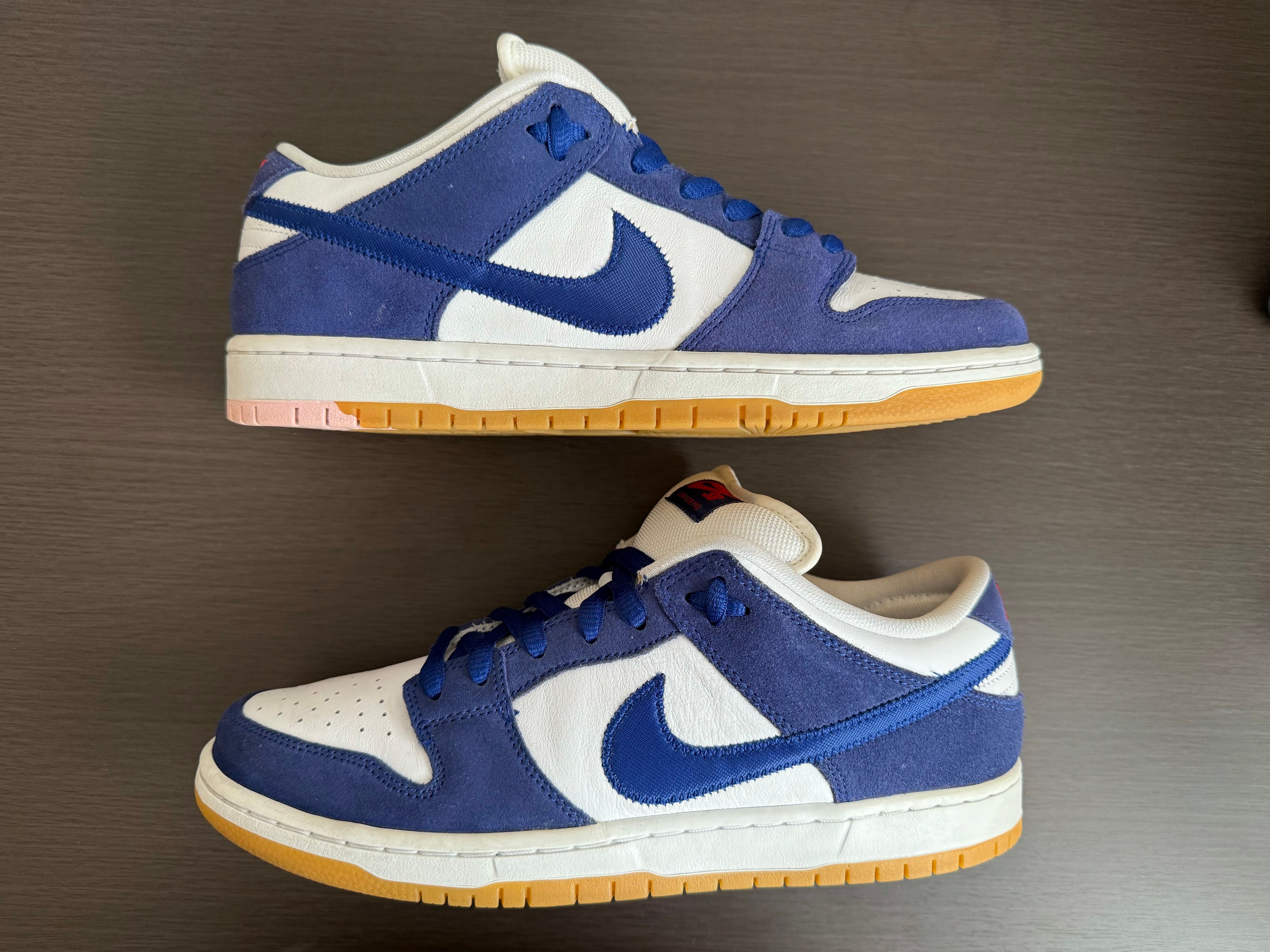 Nike SB Dunk Low "Los Angeles Dodgers/Deep Royal Blue"