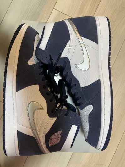 Nike Air Jordan 1 High OG CO.JP "White/Midnight Navy" (2020)(ブリーフケースなし)