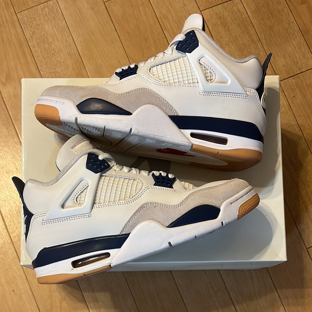 Nike SB Air Jordan 4 Retro SP "Summit White/Navy"