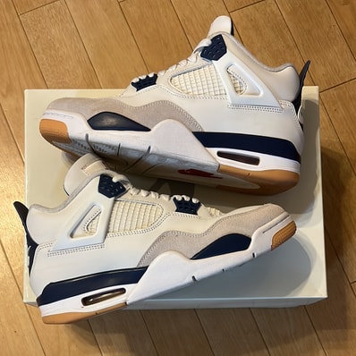 Nike SB Air Jordan 4 Retro SP "Summit White/Navy"