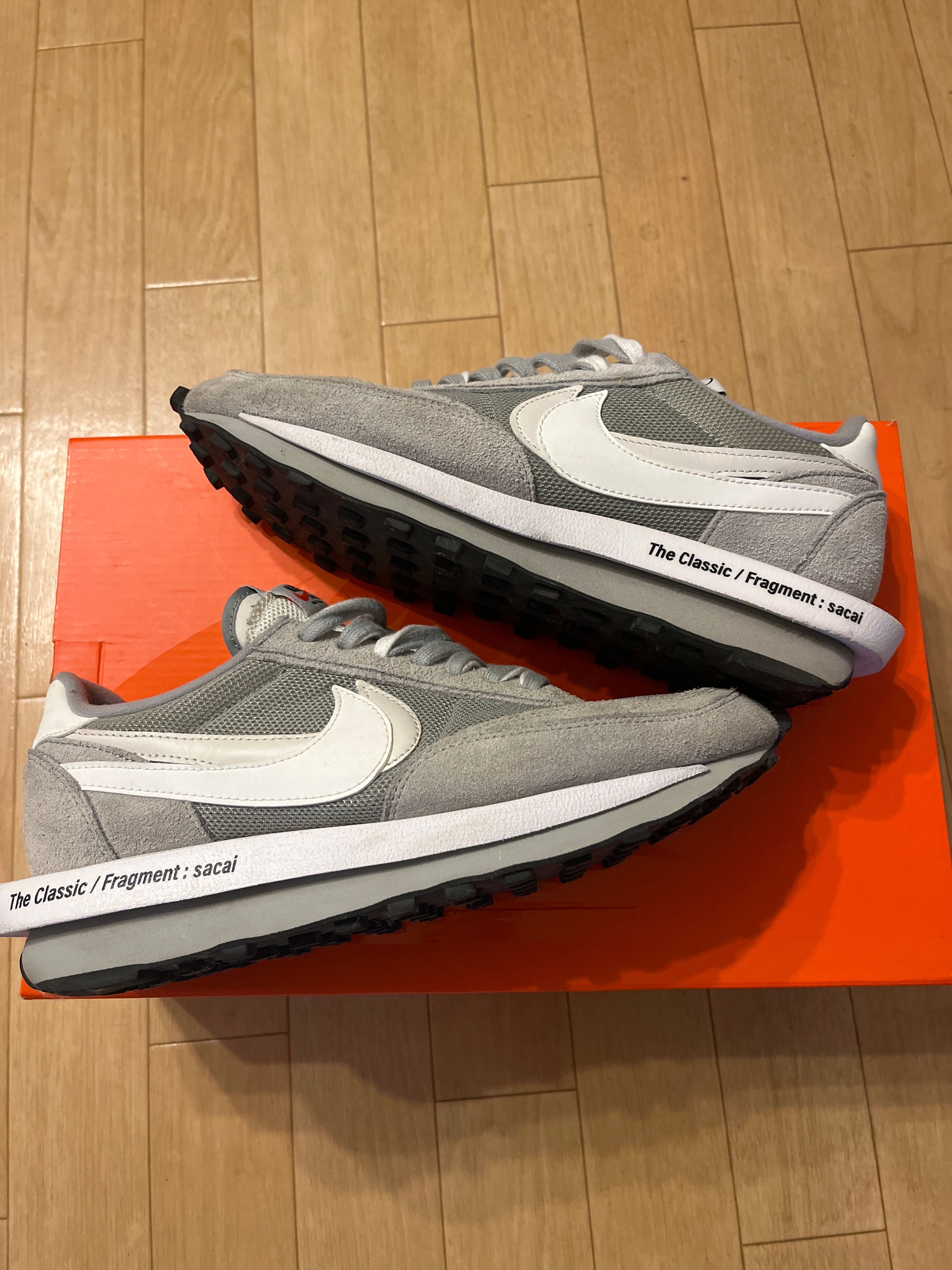 Fragment × sacai × Nike LD Waffle "Light Smoke Grey"