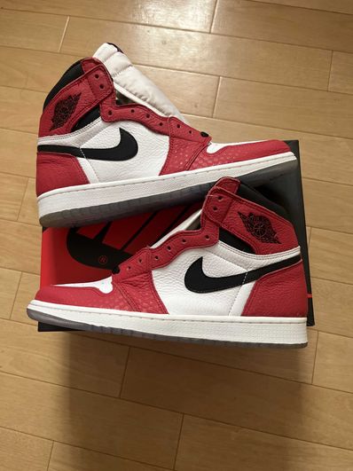 Spiderman × Nike Air Jordan 1 Origin Story "Gym Red/White/Photo Blue/Black"