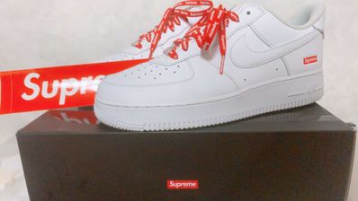Supreme × Nike Air Force 1 Low "White"