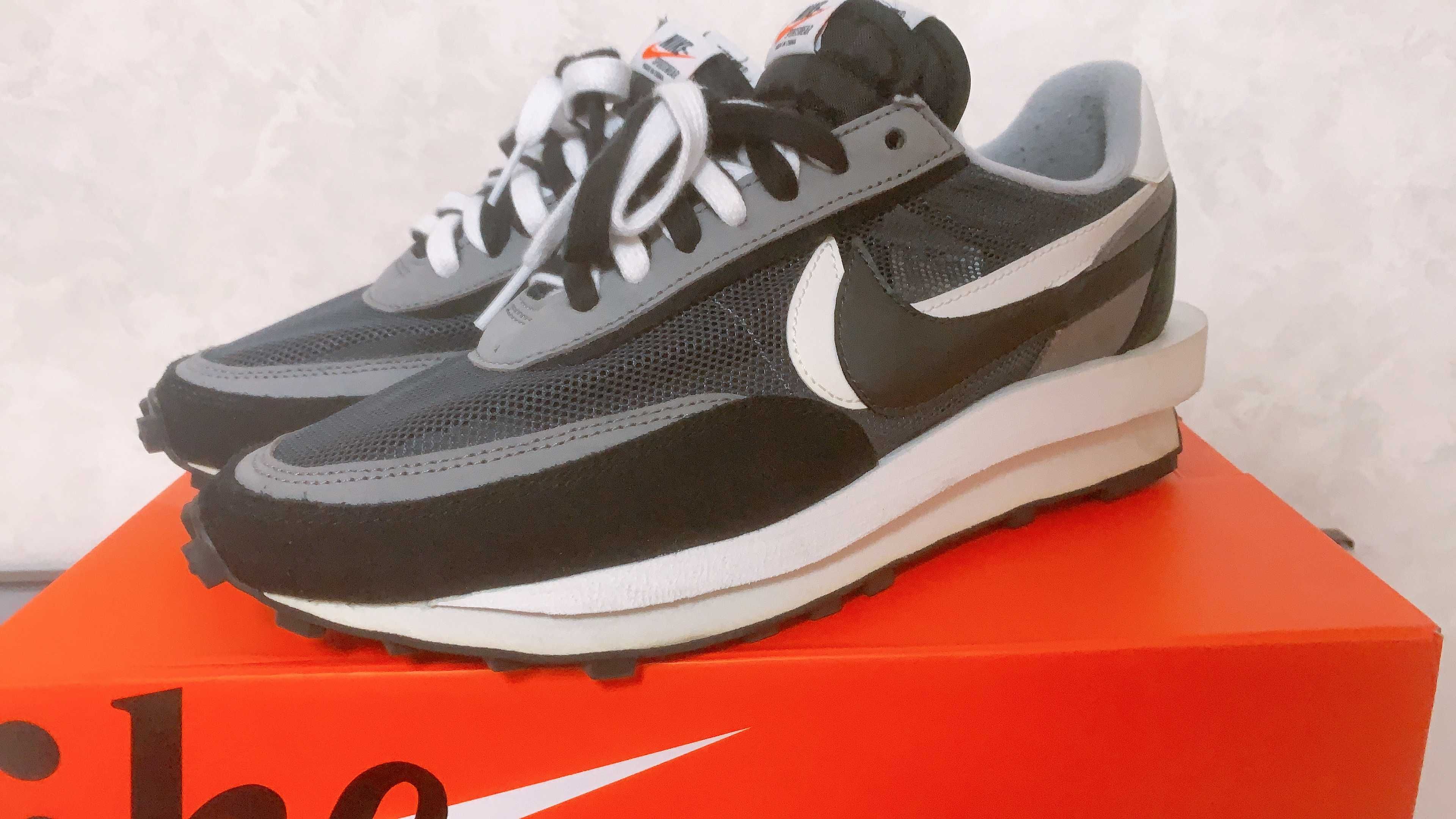 sacai × Nike LD Waffle "Black"