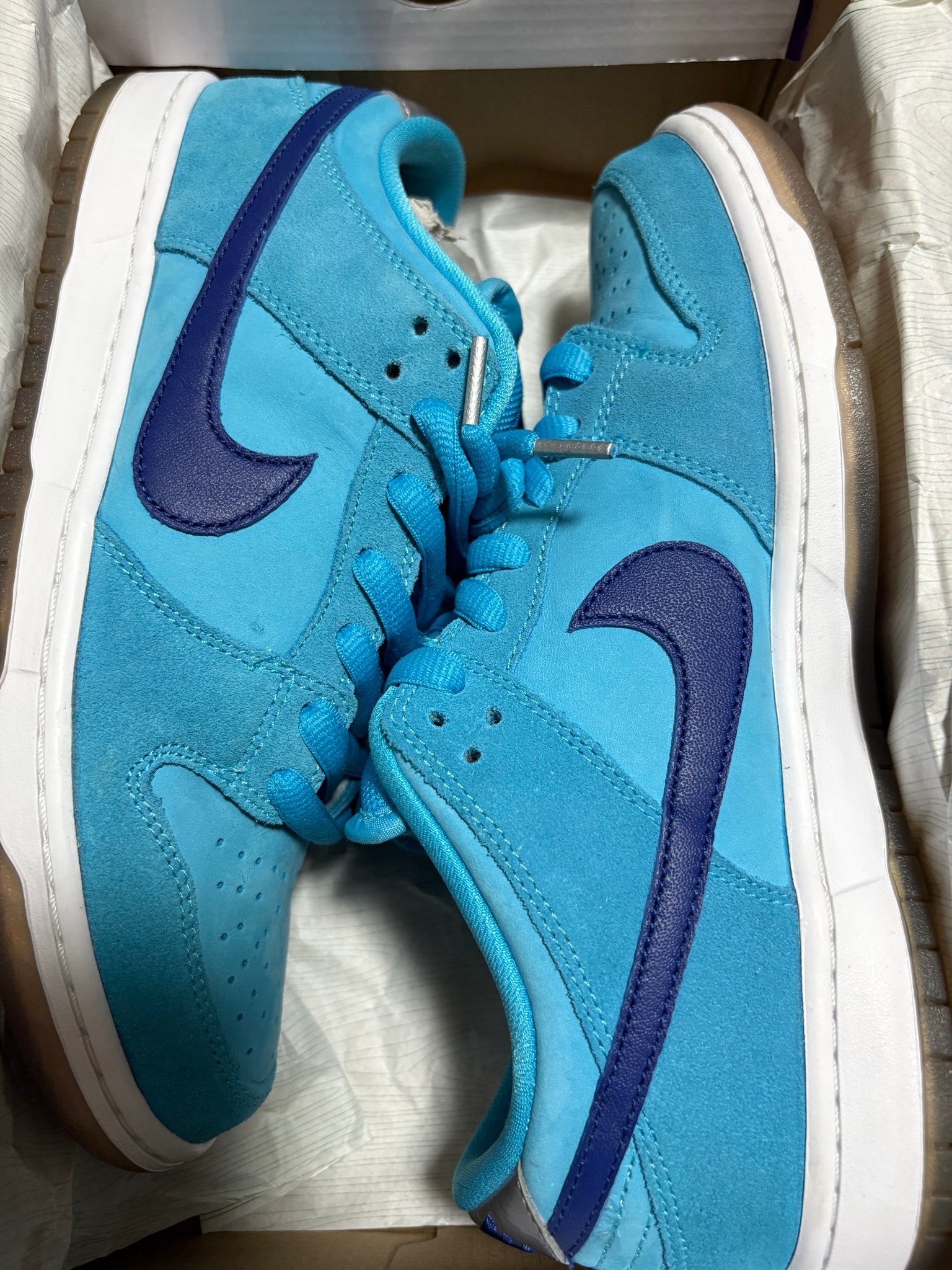 Nike SB Dunk Low Pro "Blue Fury/Deep Royal Blue"