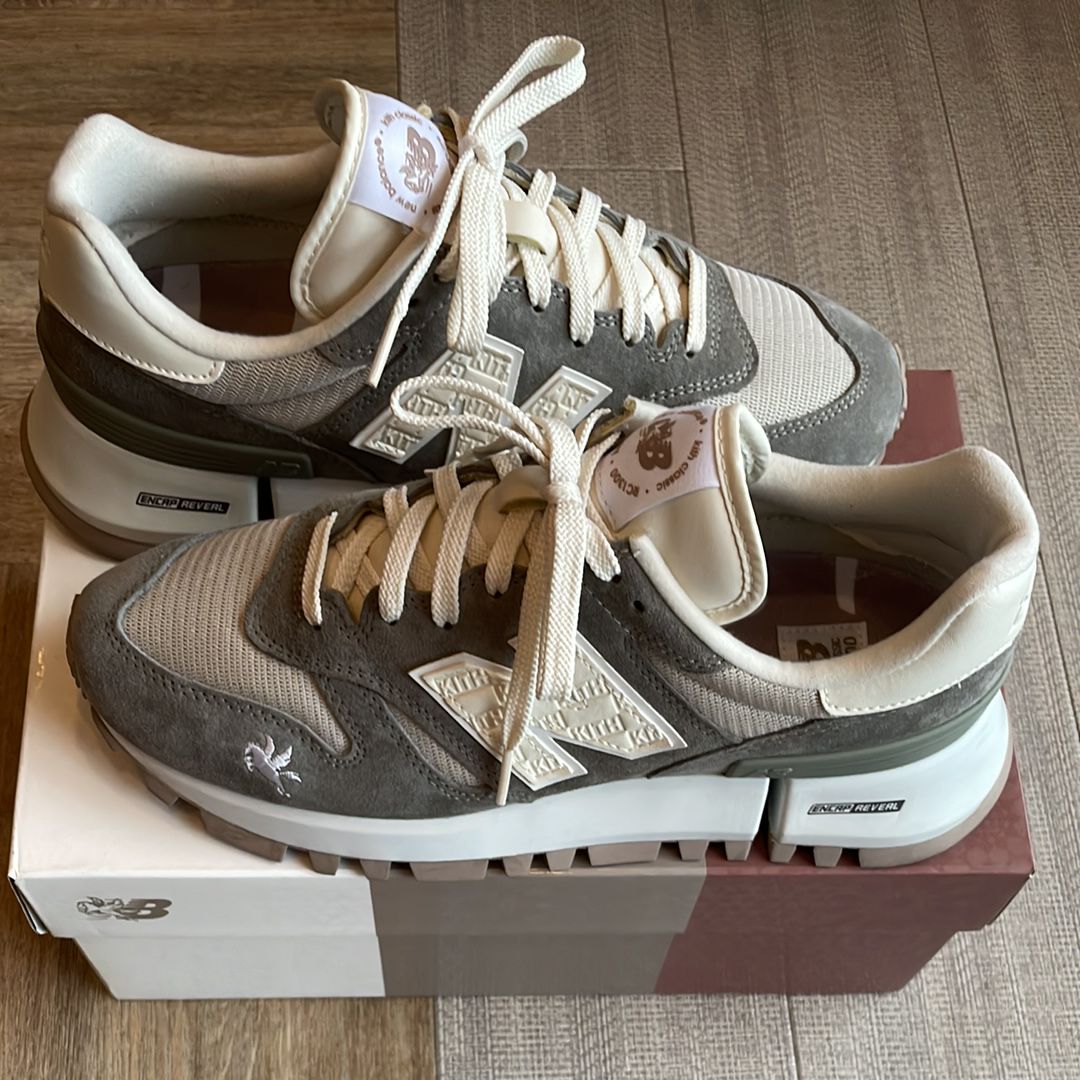 KITH × New Balance RC1300 10th Anniversary "Elephant Skin/Safari"