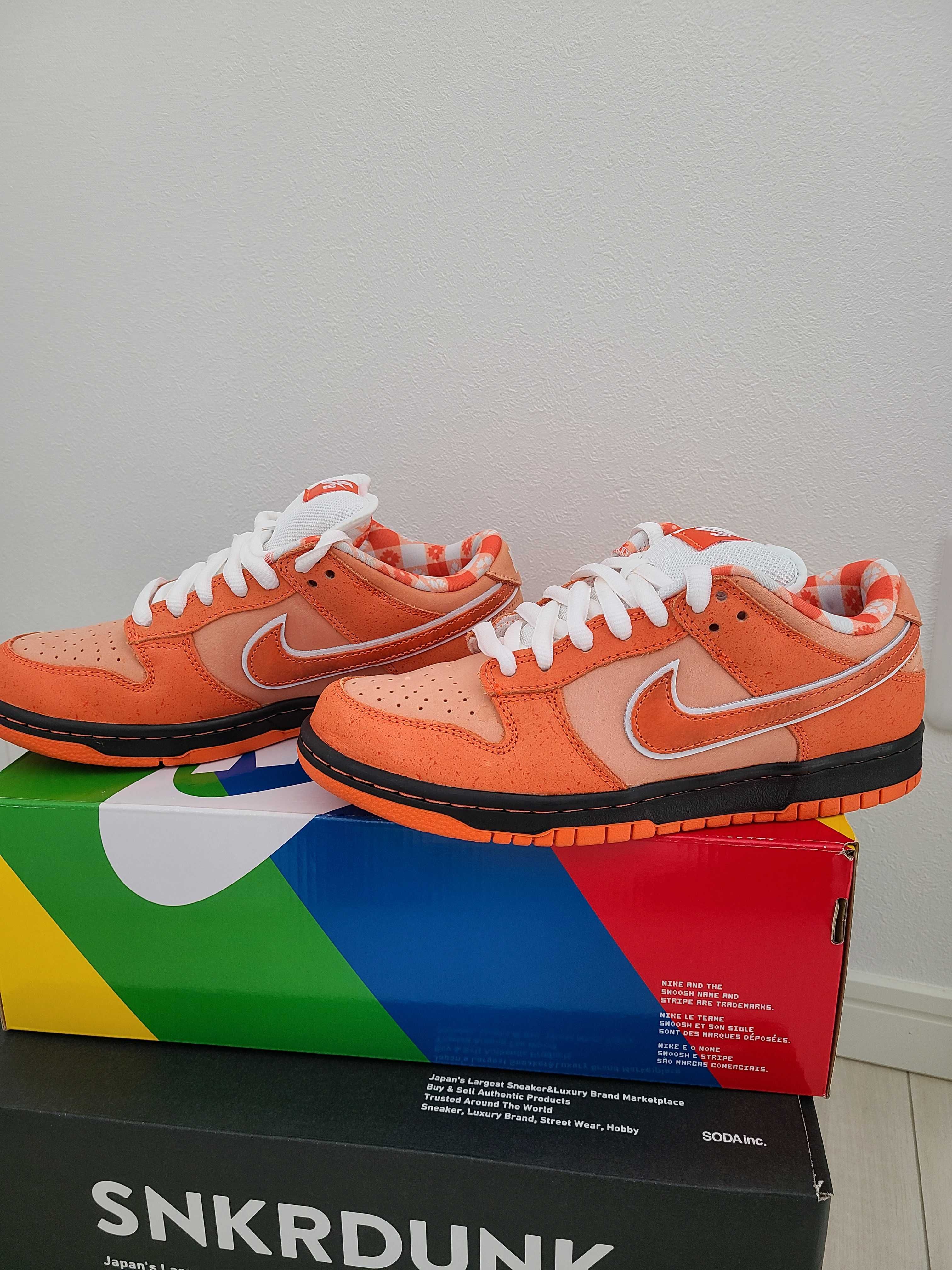 Concepts × Nike SB Dunk Low SP "Orange Lobster"