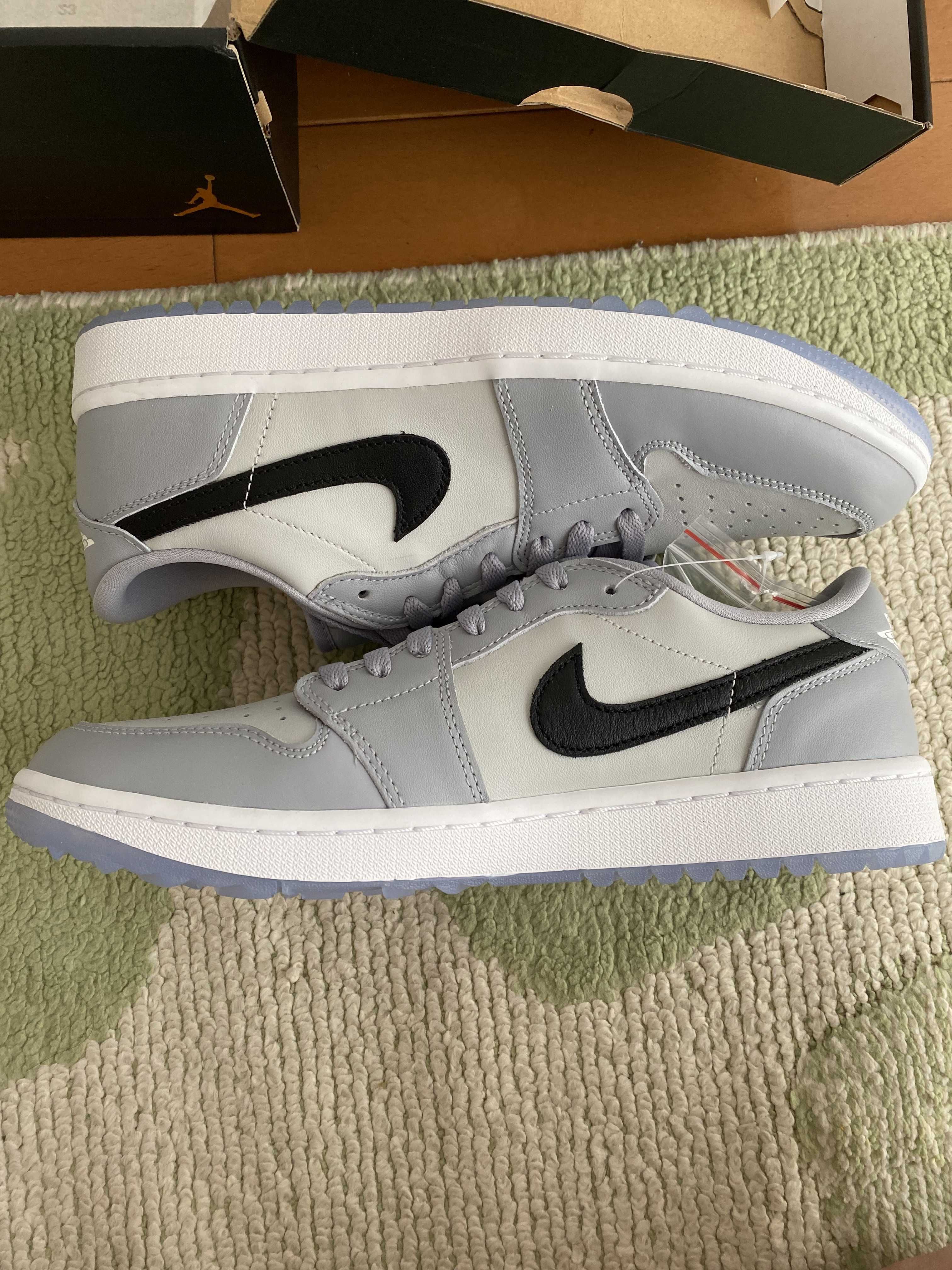 Nike Air Jordan 1 Low Golf "Wolf Grey/Photon Dust/White/Black"