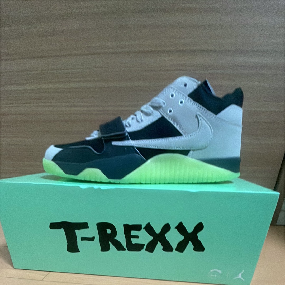 Travis Scott × Chase B × Nike Jumpman Jack TR CJ1 T-Rexx "Night Silver"