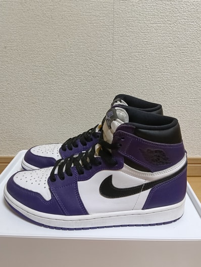 Nike Air Jordan 1 Retro High OG "Court Purple/White/Black" (2020)