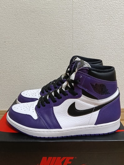 Nike Air Jordan 1 Retro High OG "Court Purple/White/Black" (2020)