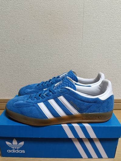adidas Gazelle Indoor "Bluebird/Footwear White/Gum"