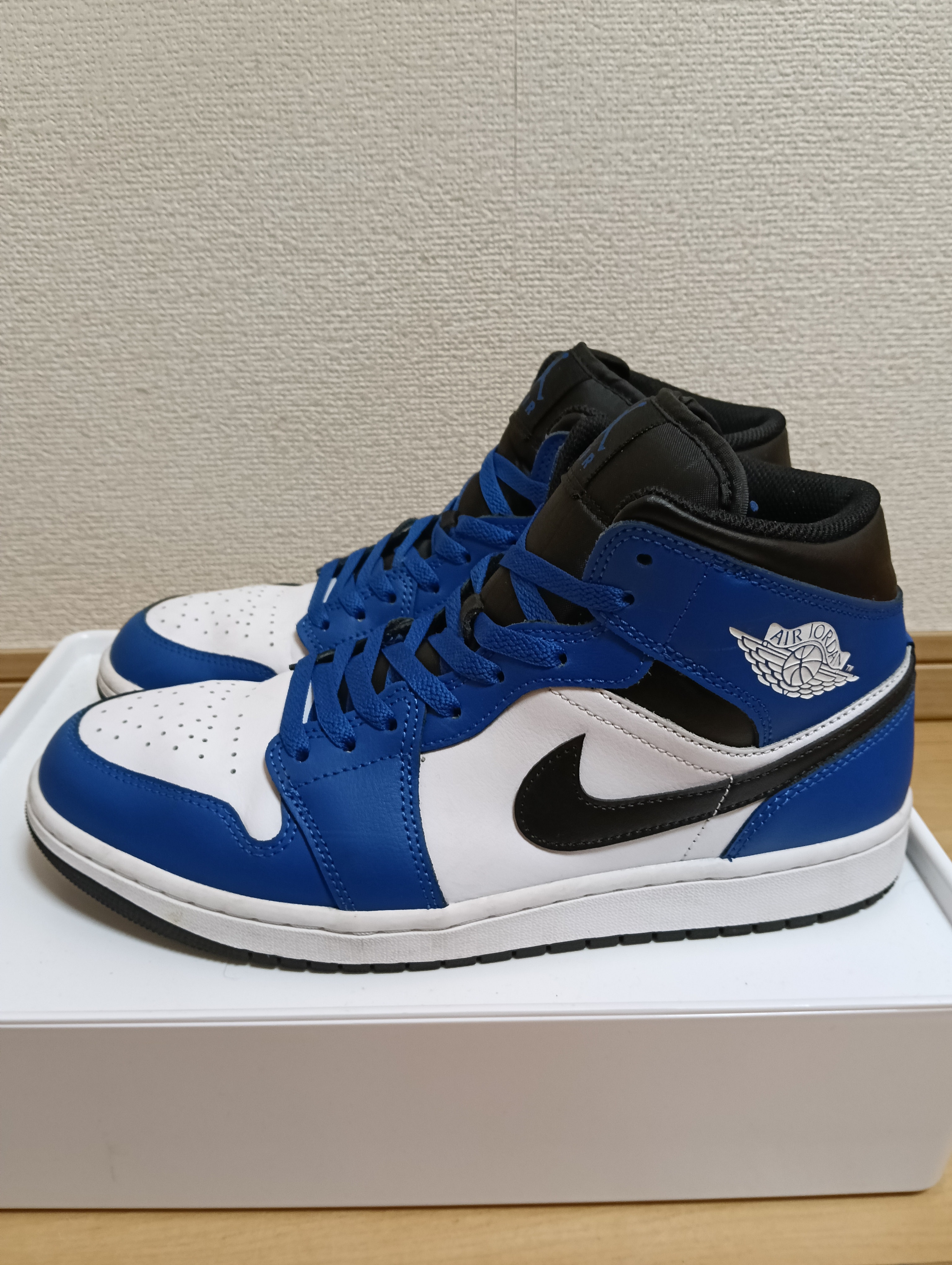 Nike Air Jordan 1 Mid "Game Royal/White/Black"