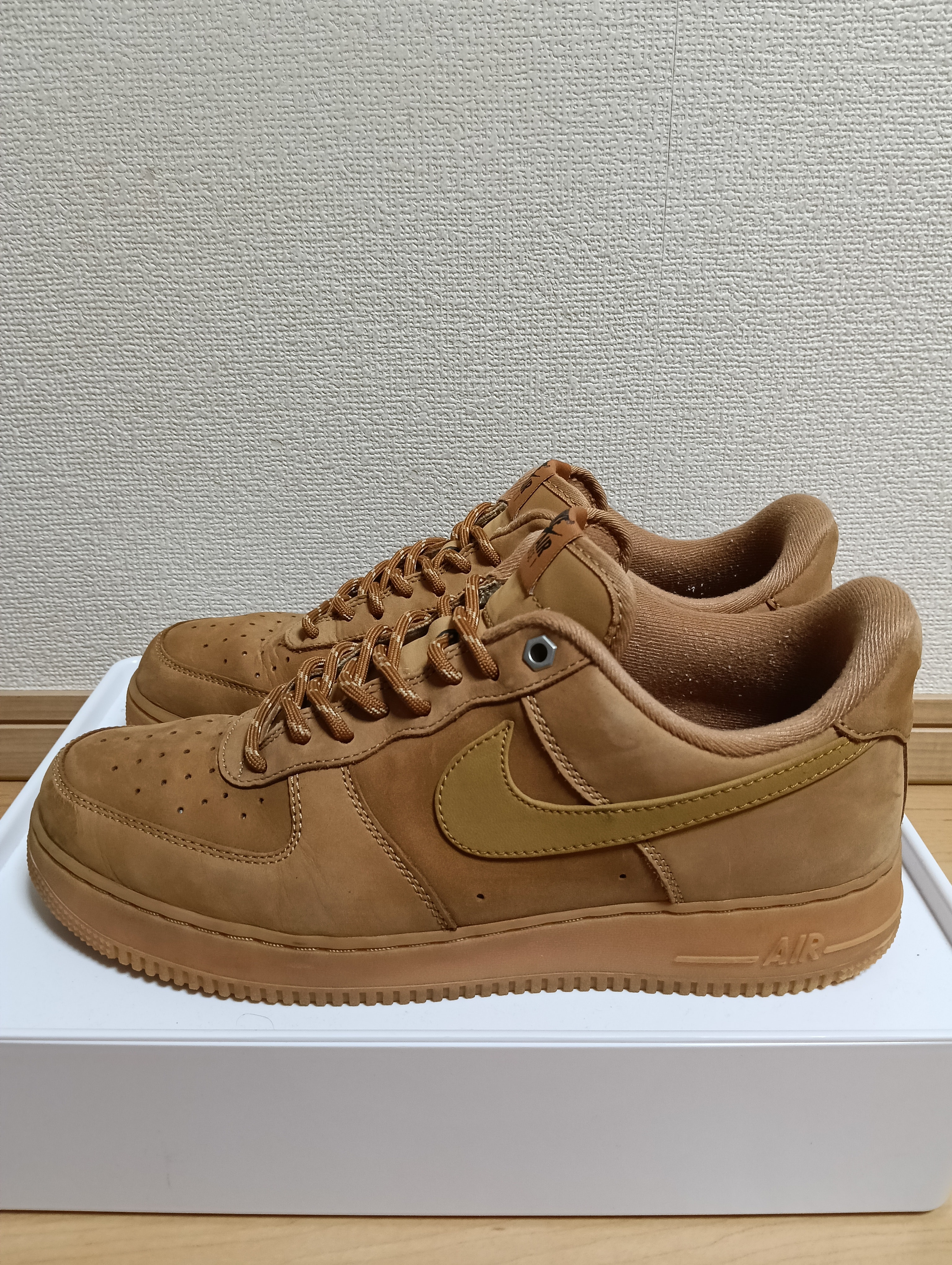 ナイキ エアフォース1 ロー '07 WB "フラックス/ウィート"