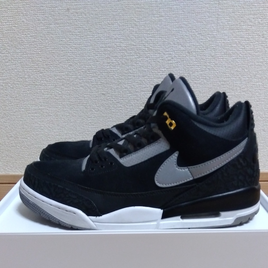 Nike Air Jordan 3 Retro Tinker "Black/Cement Grey"