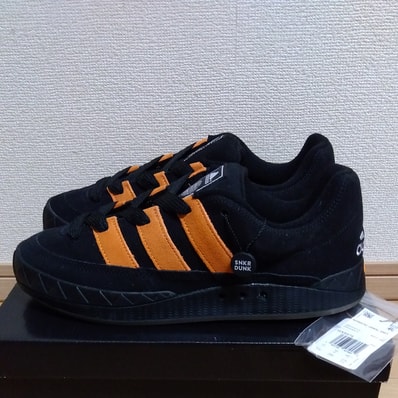 Jamal Smith × adidas Adimatic "Core Black/Orange Rush"