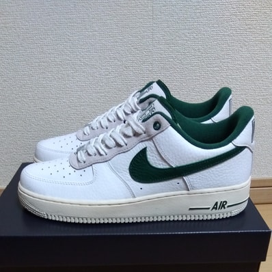 Nike Women's Air Force 1 Low Command Force "Summit White/Gorge Green"