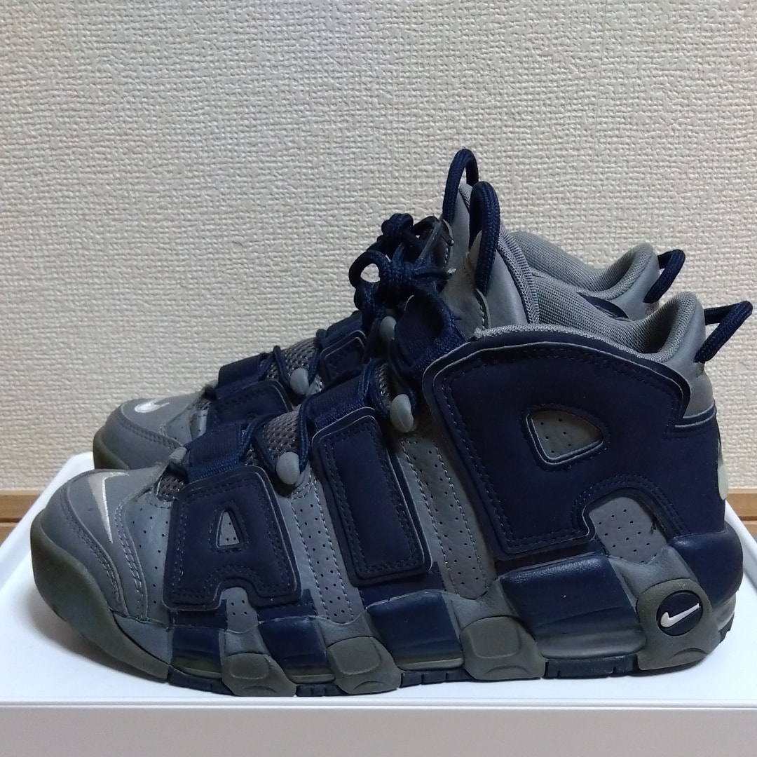 Nike Air More Uptempo '96 "Cool Grey/White/Midnight Navy"