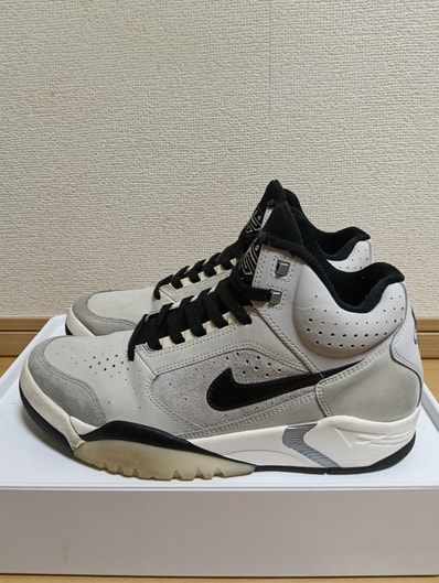 Nike Air Flight Lite Mid "Photon Dust/Metallic Silver/Light Smoke Gray/Black"