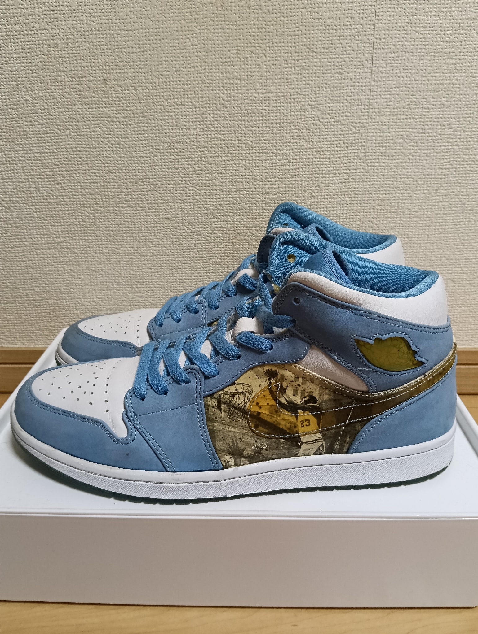Nike Air Jordan 1 Retro Alpha "White/University Blue Black"