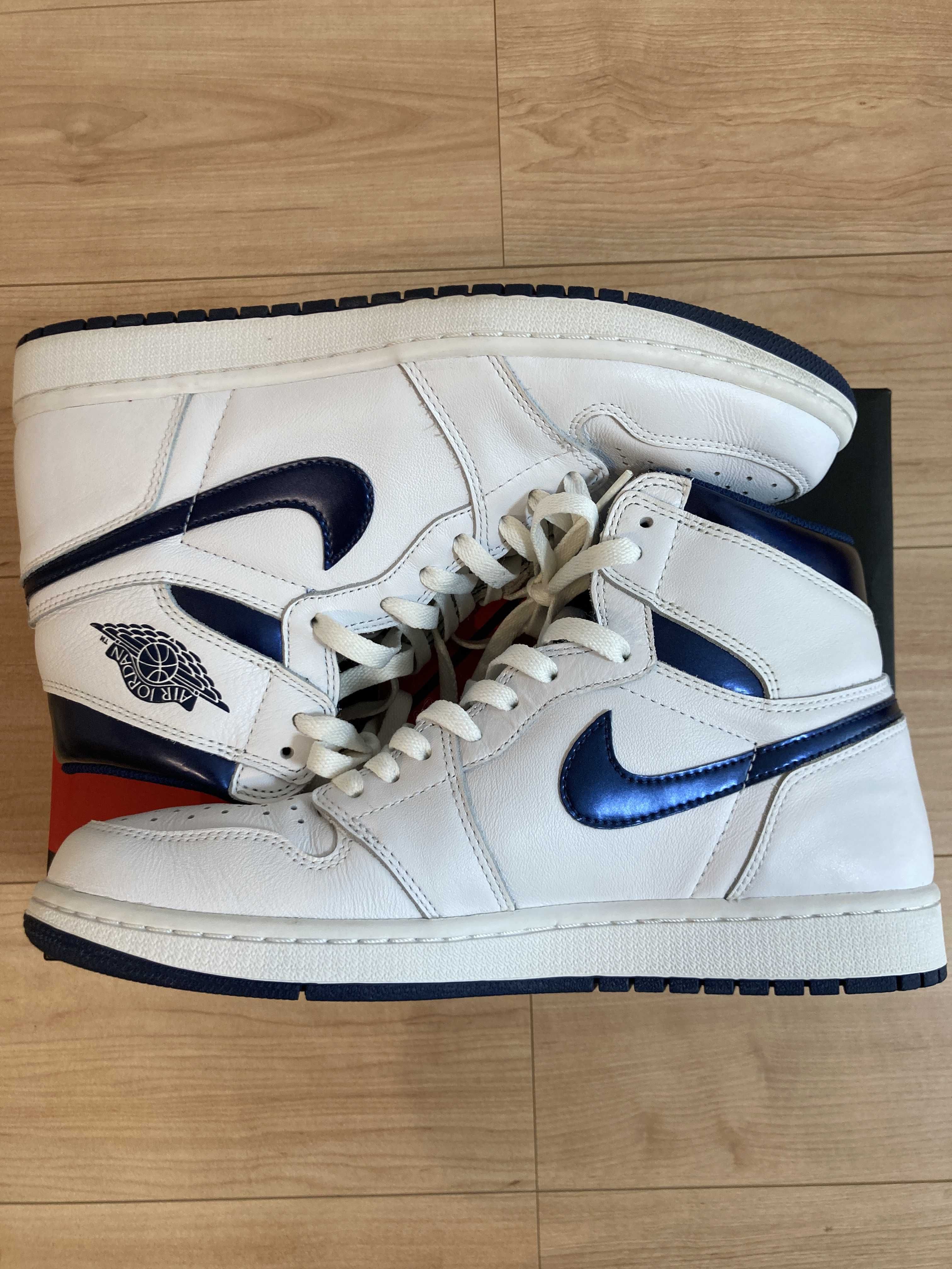 Nike Air Jordan 1 Retro High "Metallic Navy" (2016)