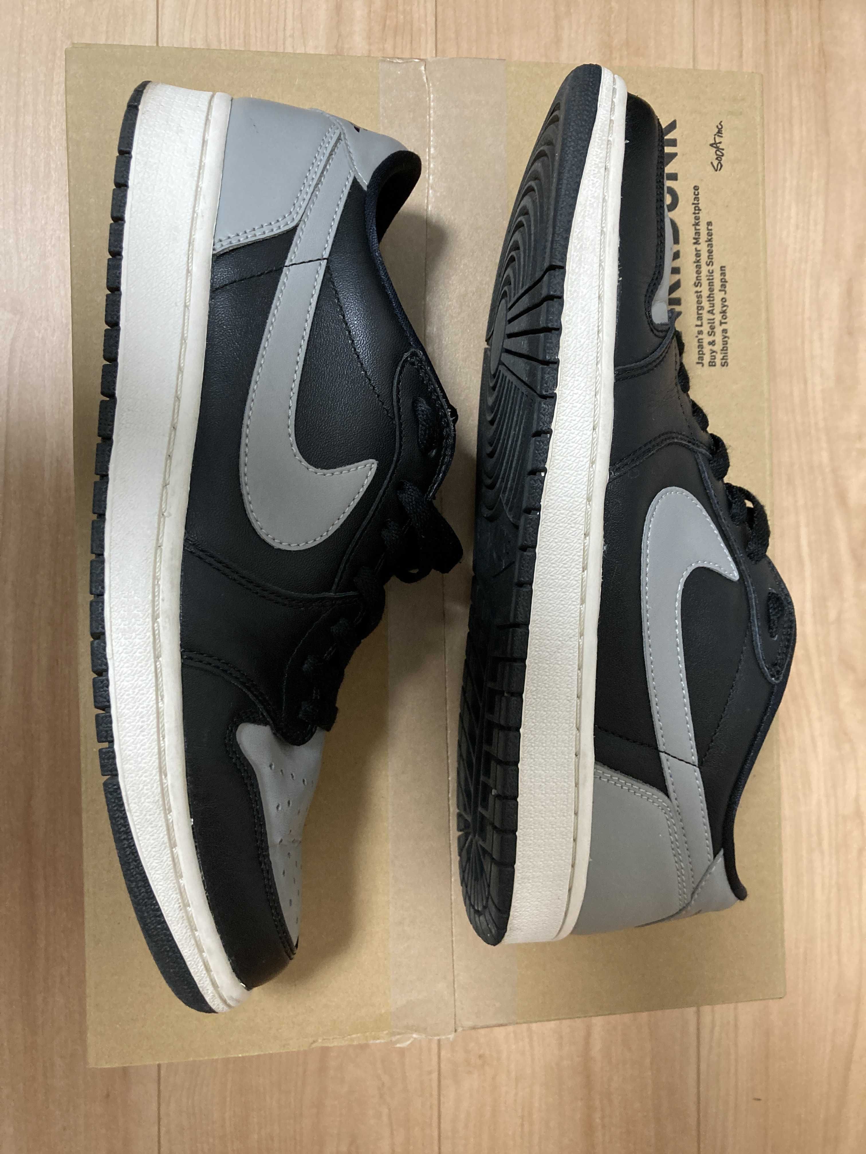 NIKE AIR JORDAN 1 RETRO LOW BLACK GREY (2015)