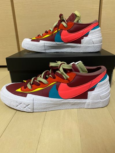 KAWS × sacai × Nike Blazer Low "Team Red"