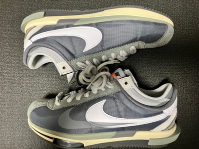 sacai × Nike Zoom Cortez "Iron Grey"