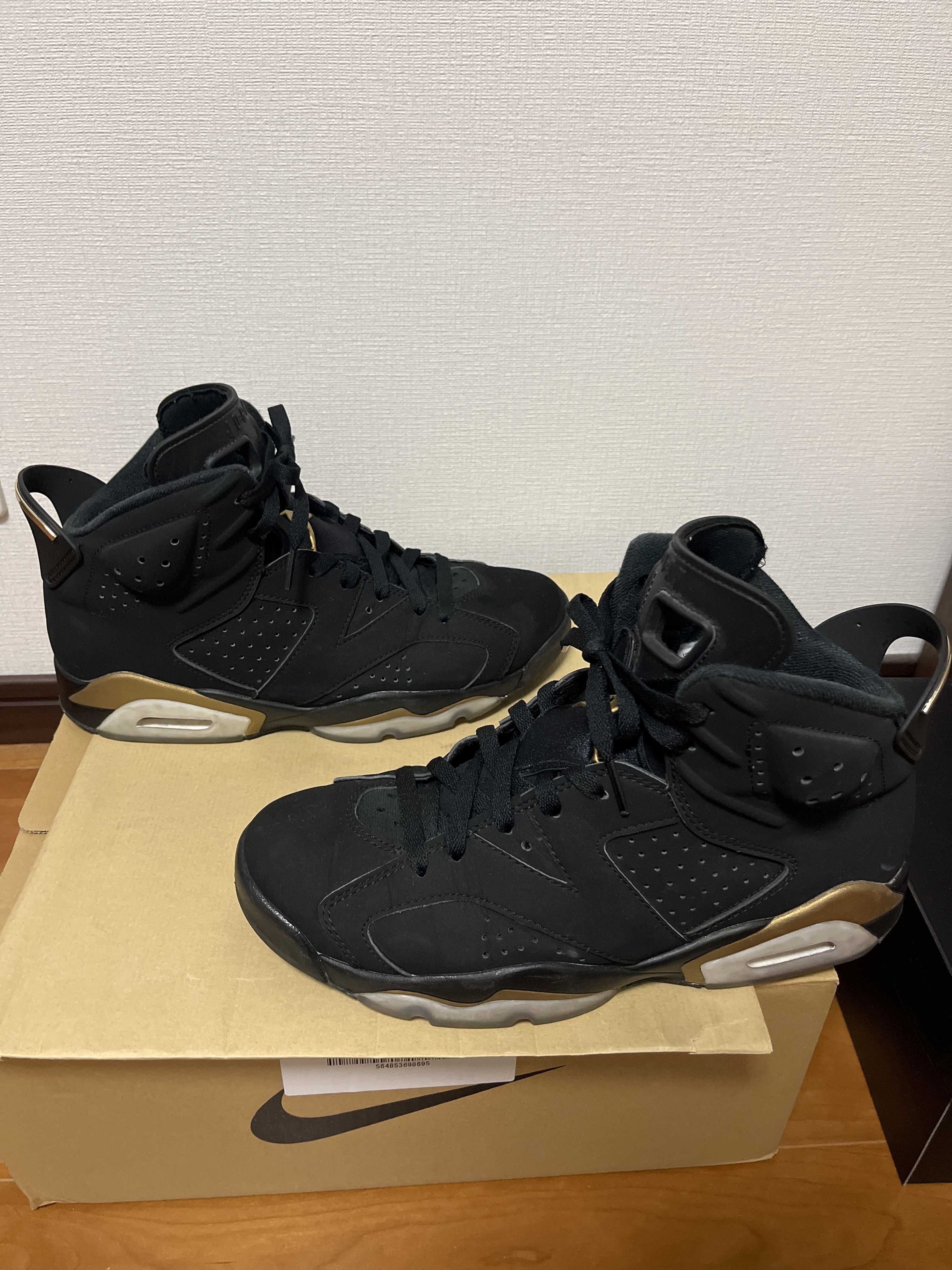 Nike Air Jordan 6 DMP "Black/Metallic Gold" (2020)
