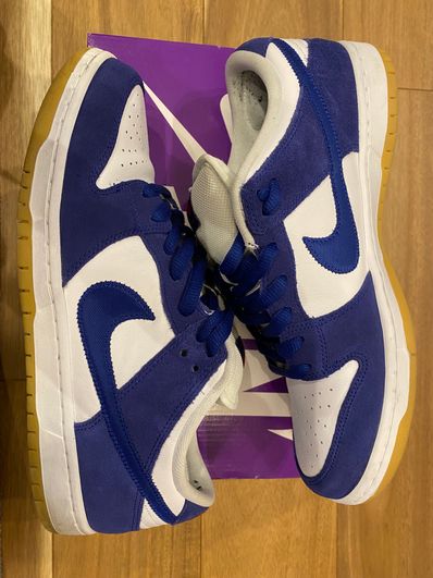 Nike SB Dunk Low "Los Angeles Dodgers/Deep Royal Blue"